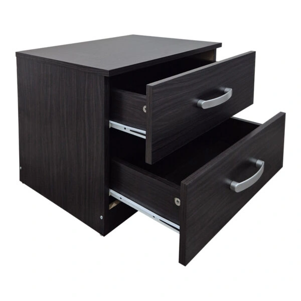Κομοδίνο Athos  σε wenge απόχρωση 48x40x41.5εκ