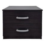 Κομοδίνο Athos  σε wenge απόχρωση 48x40x41.5εκ