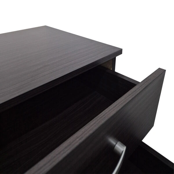 Κομοδίνο Athos  σε wenge απόχρωση 48x40x41.5εκ
