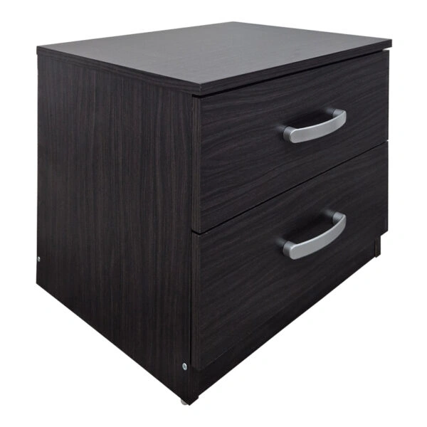Κομοδίνο Athos  σε wenge απόχρωση 48x40x41.5εκ