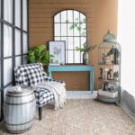 Artekko Ραφιέρα Κλουβί με 3 Ξύλινα MDF Ράφια και Μεταλλικό Σκελετό (66x61x169)