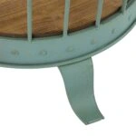 Artekko Ραφιέρα Κλουβί με 3 Ξύλινα MDF Ράφια και Μεταλλικό Σκελετό (66x61x169)