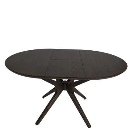 Artekko Mutfak Καφέ MDF Επεκτεινόμενη Τραπεζαρία (110+40x110x78)cm