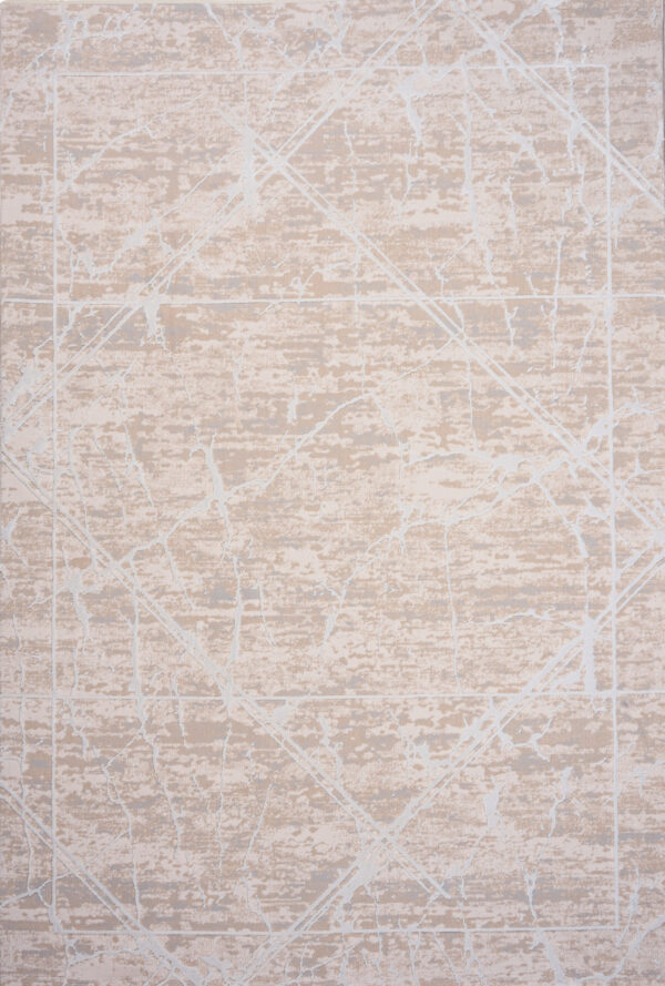 ΧΑΛΙ OSLO 5368/SF 515 CREAM-LIGHT BEIGE - ΣΕΤ ΚΡΕΒΑΤΟΚΑΜΑΡΑΣ