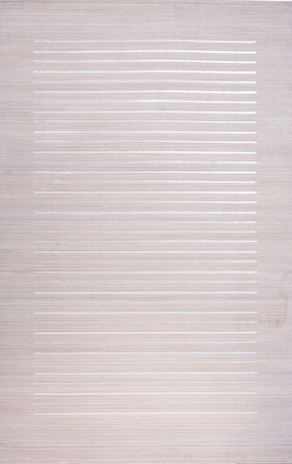 ΧΑΛΙ VELVET MODERN 8276/Beige White - 200cm x 290cm