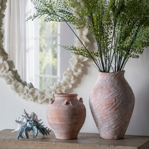 Artekko Candia Βάζο από Τερακότα (26x26x38)cm