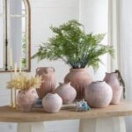 Artekko Candia Βάζο από Τερακότα (30x30x29)cm