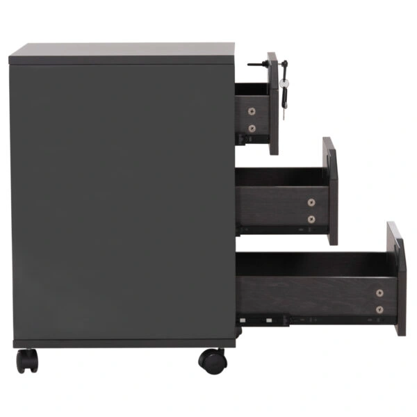 ΕΠΑΓΓΕΛΜΑΤΙΚΗ ΣΥΡΤΑΡΙΕΡΑ ΓΡΑΦΕΙΟΥ ΜΕ ΡΟΔΑΚΙΑ ROSEWOOD HM2108 40X40X66Y εκ.