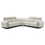 ΓΩΝΙΑΚΟΣ ΚΑΝΑΠΕΣ ΜΕ RECLINE ORACLE HM3290.02 ΜΠΕΖ ΥΦΑΣΜΑ 293x293x98Υεκ.