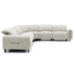 ΓΩΝΙΑΚΟΣ ΚΑΝΑΠΕΣ ΜΕ RECLINE ORACLE HM3290.02 ΜΠΕΖ ΥΦΑΣΜΑ 293x293x98Υεκ.