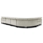 ΓΩΝΙΑΚΟΣ ΚΑΝΑΠΕΣ ΜΕ RECLINE ORACLE HM3290.02 ΜΠΕΖ ΥΦΑΣΜΑ 293x293x98Υεκ.