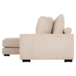 ΚΑΝΑΠΕΣ ΑΡΙΣΤΕΡΗ ΓΩΝΙΑ CRANFIELD HM3287.02L ΜΠΕΖ ΡΙΓΕ ΥΦΑΣΜΑ 313x169(γωνία)x80Υεκ.