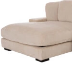 ΚΑΝΑΠΕΣ ΑΡΙΣΤΕΡΗ ΓΩΝΙΑ CRANFIELD HM3287.02L ΜΠΕΖ ΡΙΓΕ ΥΦΑΣΜΑ 313x169(γωνία)x80Υεκ.