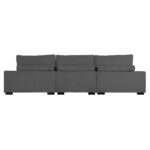 ΚΑΝΑΠΕΣ ΔΕΞΙΑ ΓΩΝΙΑ CRANFIELD HM3287.01R ΓΚΡΙ ΡΙΓΕ ΥΦΑΣΜΑ 313x169(γωνία)x80Υεκ.