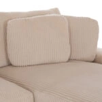 ΚΑΝΑΠΕΣ ΔΕΞΙΑ ΓΩΝΙΑ CRANFIELD HM3287.02R ΜΠΕΖ ΡΙΓΕ ΥΦΑΣΜΑ 313x169(γωνία)x80Υεκ.
