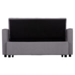 ΚΑΝΑΠΕΣ ΚΡΕΒΑΤΙ 2-ΘΕΣΙΟΣ BORG HM3289.01 ΓΚΡΙ ΥΦΑΣΜΑ 142x94x78Υεκ