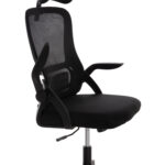 ΚΑΡΕΚΛΑ ΓΡΑΦΕΙΟΥ BLAZER HM1205.01 ΜΑΥΡΟ MESH-ΜΑΥΡΟΣ ΣΚΕΛΕΤΟΣ NYLON 60,5x47x85,5Υεκ.