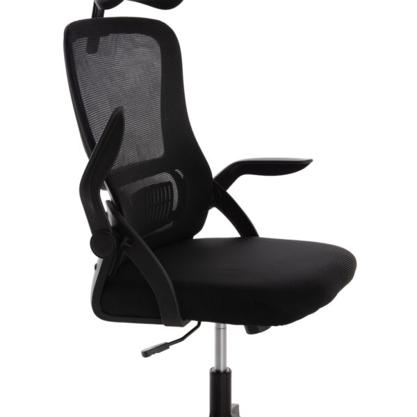 ΚΑΡΕΚΛΑ ΓΡΑΦΕΙΟΥ BLAZER HM1205.01 ΜΑΥΡΟ MESH-ΜΑΥΡΟΣ ΣΚΕΛΕΤΟΣ NYLON 60,5x47x85,5Υεκ.