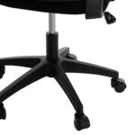 ΚΑΡΕΚΛΑ ΓΡΑΦΕΙΟΥ BLAZER HM1205.01 ΜΑΥΡΟ MESH-ΜΑΥΡΟΣ ΣΚΕΛΕΤΟΣ NYLON 60,5x47x85,5Υεκ.