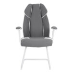 ΠΟΛΥΘΡΟΝΑ ZAHARA HM1102 ΣΕ ΓΚΡΙ ΧΡΩΜΑ 63x64x107cm