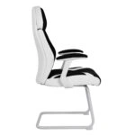 ΠΟΛΥΘΡΟΝΑ ZAHARA HM1102.02 ΣΕ ΧΡΩΜΑ ΜΑΥΡΟ ΜΕ ΑΣΠΡΟ 66,5x63x108cm