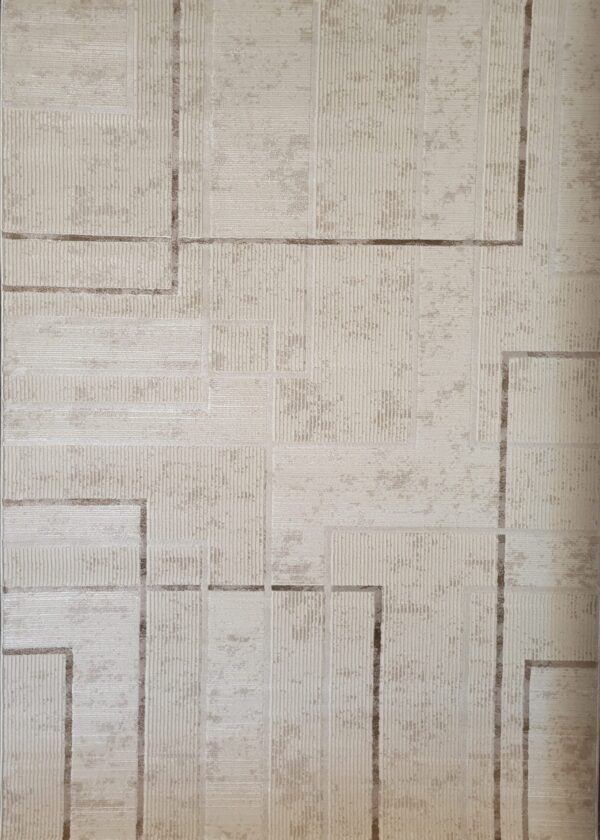 ΧΑΛΙ VELVET MODERN 9301/Cream - 200cm x 290cm