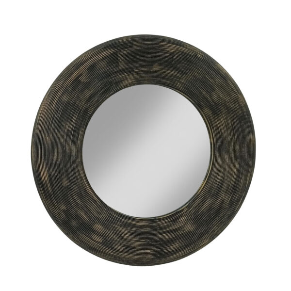 UP : DOWN ΚΑΘΡΕΠΤΗΣ ΤΟΙΧΟΥ ΜΑΥΡΟ ANTIQUE 77x6x77cm