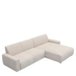 Καναπές Γωνιακός Αναστρέψιμος ArteLibre TRIANA Μπεζ Ύφασμα 287x161x71cm