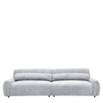 Καναπές Τετραθέσιος ArteLibre VORTICA Γκρι Ύφασμα 280x85x78cm