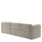 Καναπές Γωνιακός Αναστρέψιμος ArteLibre MAFFEI Μπεζ Ύφασμα 268x163x76cm
