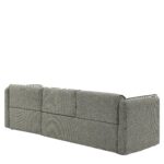 Καναπές Γωνιακός Αναστρέψιμος ArteLibre MAFFEI Γκρι Ύφασμα 268x163x76cm