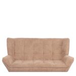 Καναπές ArteLibre NESTO Καφέ Ανοιχτό Ύφασμα/Ξύλο 86x126x78cm