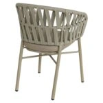 Πολυθρόνα Κήπου ArteLibre LANGKAWI Μπεζ Αλουμίνιο/Rattan 57x56x78cm