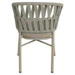 Πολυθρόνα Κήπου ArteLibre LANGKAWI Μπεζ Αλουμίνιο/Rattan 57x56x78cm