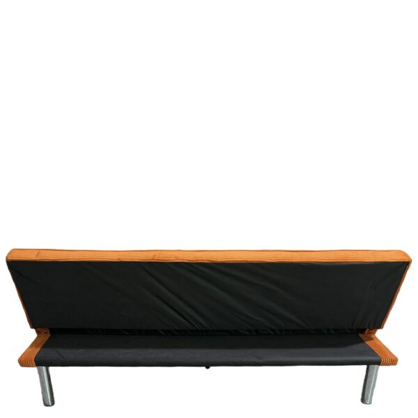 Καναπές Κρεβάτι ArteLibre ELVORE Κεχριμπάρι Ύφασμα/Ξύλο 190x83x74cm