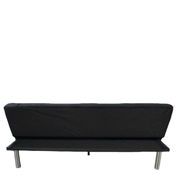 Καναπές Κρεβάτι ArteLibre ELVORE Μαύρο Ύφασμα/Ξύλο 190x83x74cm