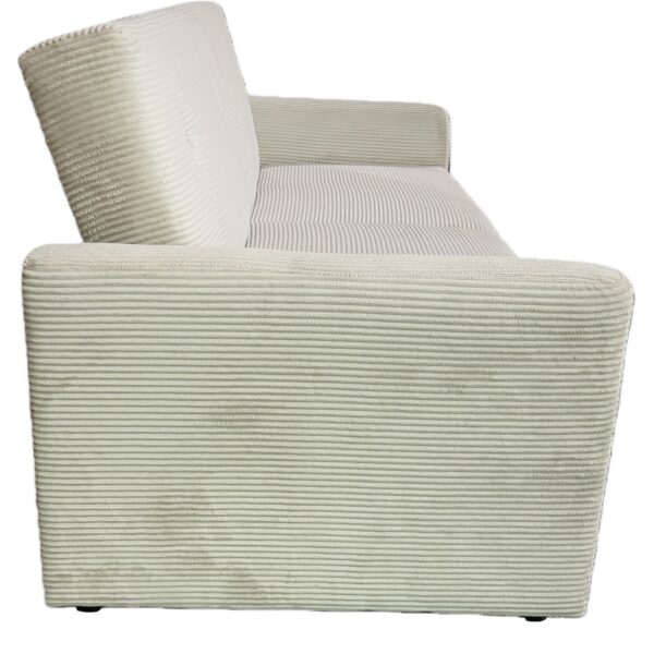 Καναπές Κρεβάτι ArteLibre VALMERO Μπεζ Ύφασμα/Ξύλο 216x85x85cm