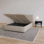 Κρεβάτι Billy Μπεζ 150x200cm