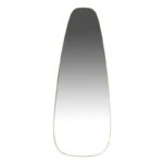 Artekko Mirror Χρυσός Καθρέπτης Τοίχου (50.5x.5x129.5)cm