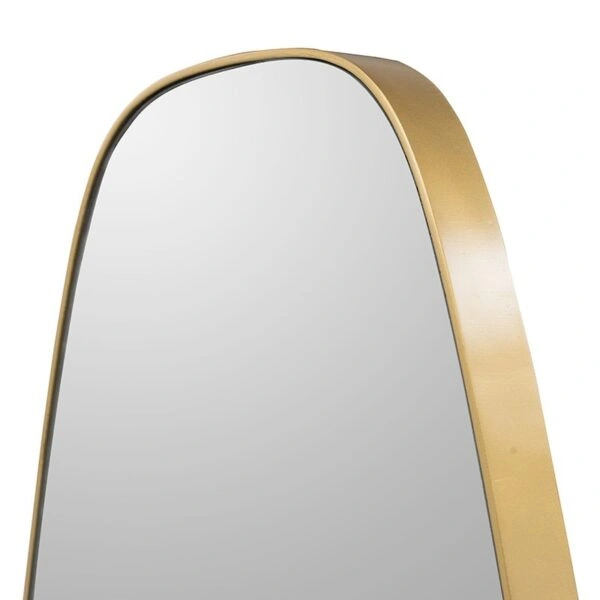 Artekko Mirror Χρυσός Καθρέπτης Τοίχου (50.5x.5x129.5)cm