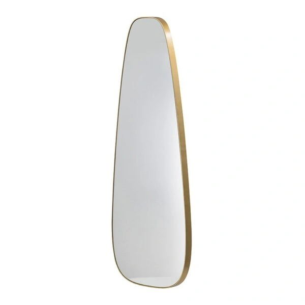 Artekko Mirror Χρυσός Καθρέπτης Τοίχου (50.5x.5x129.5)cm