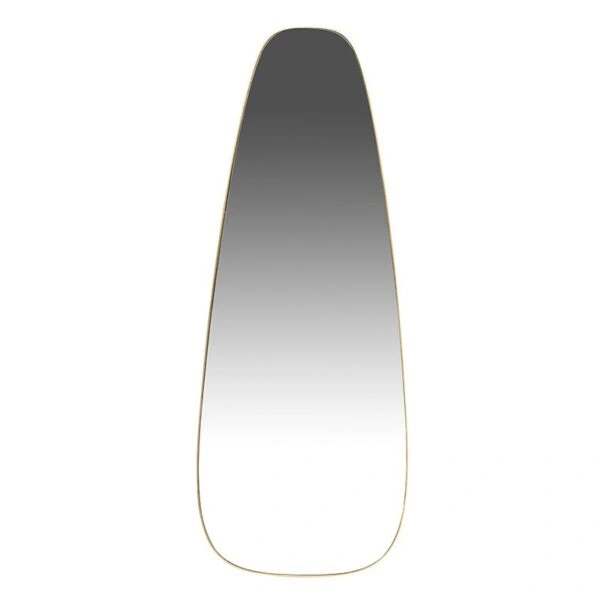 Artekko Mirror Χρυσός Καθρέπτης Τοίχου (50.5x.5x129.5)cm