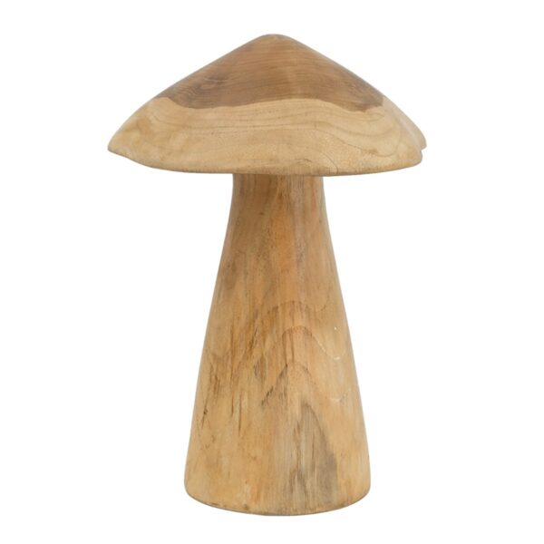 Artekko Woody Διακοσμητικό Μανιτάρι από Ξύλο Teak (22x22x30)cm