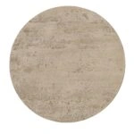 Artekko Taric Μπεζ Βοηθητικό Τραπέζι από Μαγνήσιο (56x56x64.8)cm