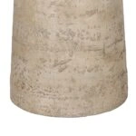 Artekko Taric Μπεζ Βοηθητικό Τραπέζι από Μαγνήσιο (56x56x64.8)cm