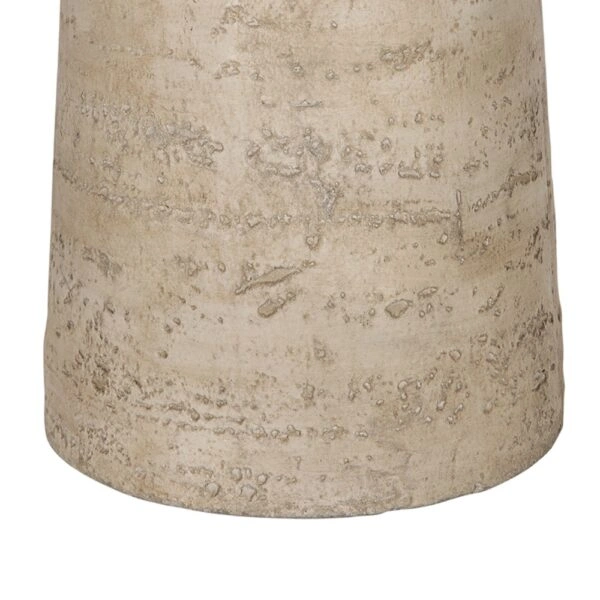 Artekko Taric Μπεζ Βοηθητικό Τραπέζι από Μαγνήσιο (56x56x64.8)cm