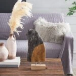 Artekko Woody Επιτραπέζιο Διακοσμητικό από Ξύλο Teak (32x10x40)cm