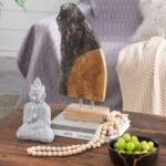 Artekko Woody Επιτραπέζιο Διακοσμητικό από Ξύλο Teak (32x10x40)cm