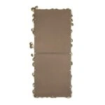 Artekko Leaf Χρυσός Μεταλλικός Καθρέπτης Τοίχου (79x154.5x7)cm