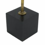 Artekko Trophy Χρυσό Μεταλλικό Επιτραπέζιο Διακοσμητικό σε Μαύρη Βάση (7x7x28.5)cm